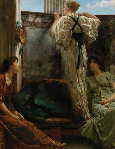 Wer ist es von Lawrence Alma Tadema
